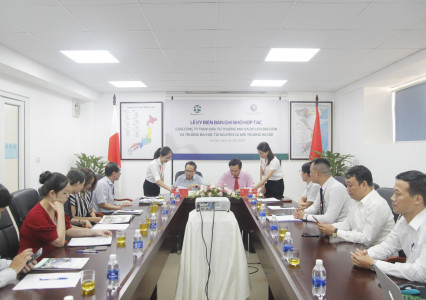 Tập đoàn Bảo Sơn và Đại học Tài nguyên và Môi trường Hà Nội ký MOU hợp tác đào tạo